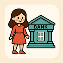 icon_fashion_bank_cartoon icon preview