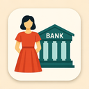 icon_fashion_bank_flat_design icon preview