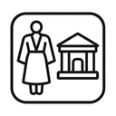 icon_fashion_bank_minimal_outline icon preview