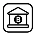 icon_fashion_bank_monochrome icon preview