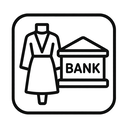icon_fashion_bank_outline icon preview