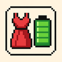 icon_fashion_battery_pixel_art icon preview