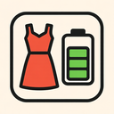 icon_fashion_battery_vector icon preview