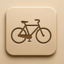 icon_fashion_bicycle_embossed icon preview