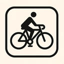 icon_fashion_bicycle_geometric icon preview