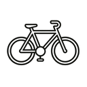 icon_fashion_bicycle_outline icon preview