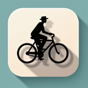 icon_fashion_bicycle_shadow_effect icon preview