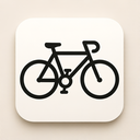 icon_fashion_bicycle_thin icon preview