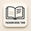 icon_fashion_book_thin icon preview