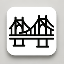 icon_fashion_bridge_monochrome icon preview
