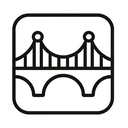 icon_fashion_bridge_outline icon preview