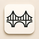 icon_fashion_bridge_thin icon preview