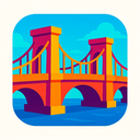 icon_fashion_bridge_vibrant_colors icon preview