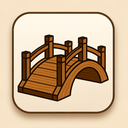 icon_fashion_bridge_wooden icon preview