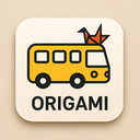 icon_fashion_bus_origami icon preview