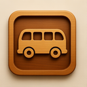 icon_fashion_bus_wooden icon preview