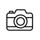 icon_fashion_camera_minimal_outline icon preview