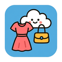 icon_fashion_cloud_cartoon icon preview