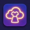 icon_fashion_cloud_glow_effect icon preview