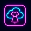 icon_fashion_cloud_neon icon preview