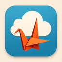 icon_fashion_cloud_origami icon preview
