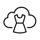 icon_fashion_cloud_outline icon preview