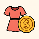 icon_fashion_coin_cartoon icon preview