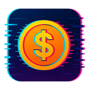 icon_fashion_coin_digital_glitch icon preview