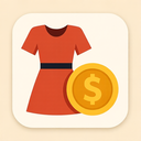 icon_fashion_coin_flat_design icon preview