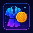 icon_fashion_coin_futuristic icon preview