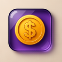 icon_fashion_coin_glassy icon preview