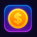 icon_fashion_coin_glow_effect icon preview