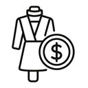 icon_fashion_coin_line_art icon preview