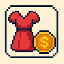 icon_fashion_coin_pixel_art icon preview