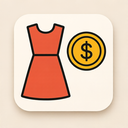 icon_fashion_coin_thin icon preview