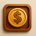 icon_fashion_coin_wooden icon preview