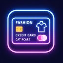 icon_fashion_credit_card_glow_effect icon preview