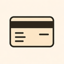 icon_fashion_credit_card_simplified icon preview