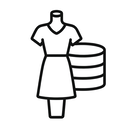 icon_fashion_database_minimal_outline icon preview