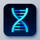 icon_fashion_dna_strand_futuristic icon preview