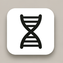 icon_fashion_dna_strand_geometric icon preview