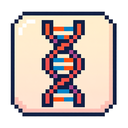 icon_fashion_dna_strand_pixel_art icon preview
