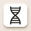 icon_fashion_dna_strand_simplified icon preview