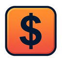 icon_fashion_dollar_sign_bold icon preview