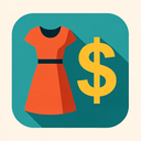 icon_fashion_dollar_sign_flat_design icon preview
