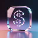 icon_fashion_dollar_sign_glassy icon preview