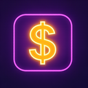 icon_fashion_dollar_sign_glow_effect icon preview