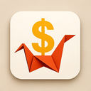 icon_fashion_dollar_sign_origami icon preview