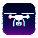 icon_fashion_drone_digital_glitch icon preview