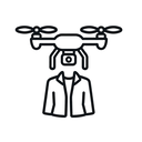 icon_fashion_drone_line_art icon preview